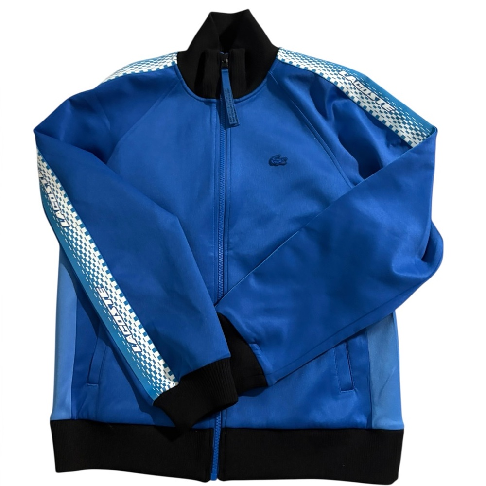 Lacoste Blue Track Jacket M
